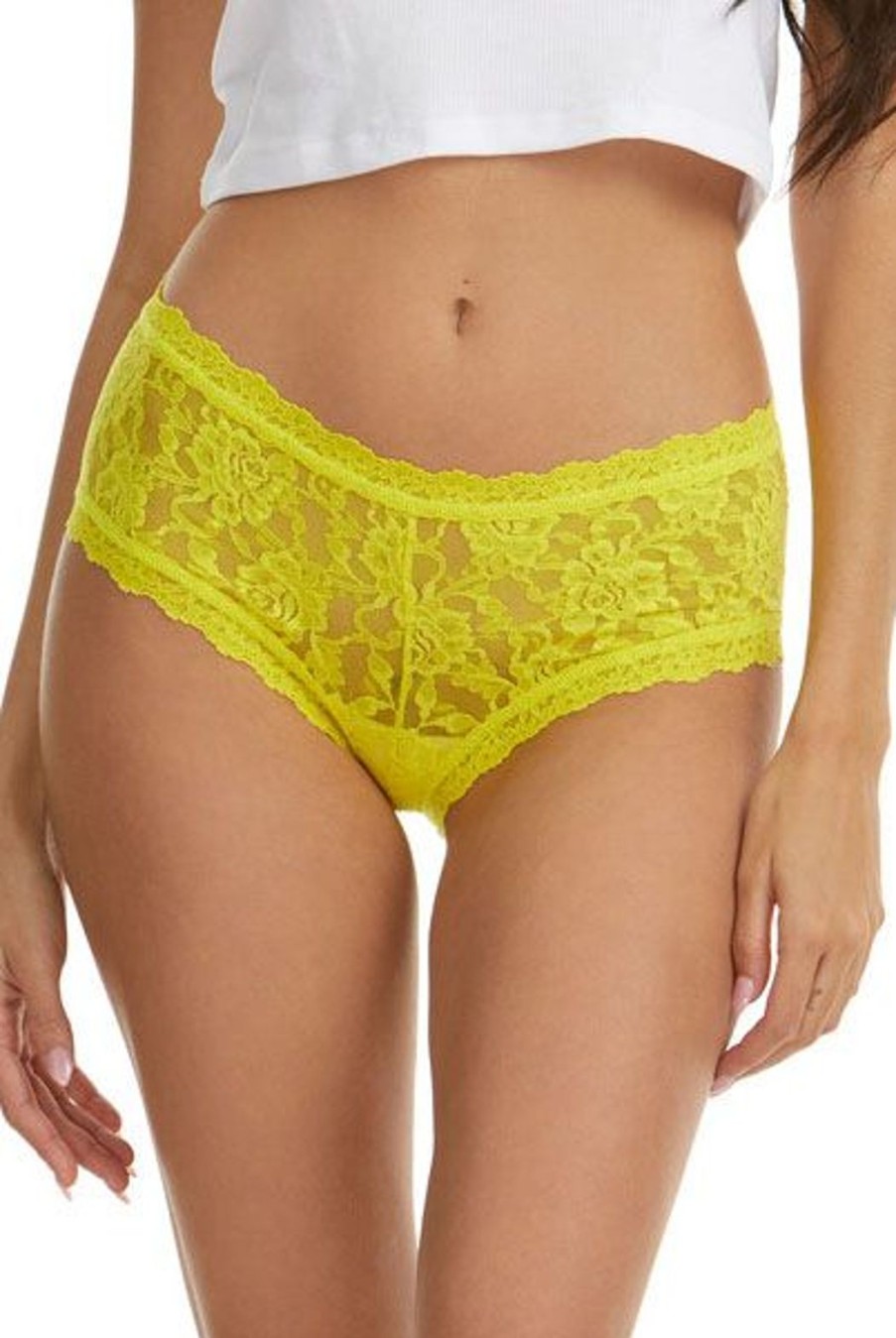 Clothing Hanky Panky | Signature Lace Boyshort - Sunny Day Yellow