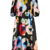 Clothing Stine Goya | Elizabeth Dress - Tie Dye Floral Night