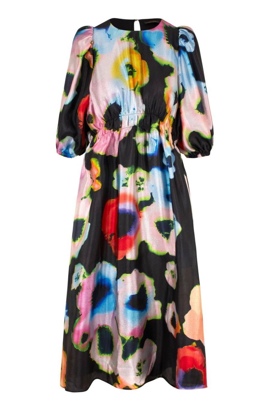 Clothing Stine Goya | Elizabeth Dress - Tie Dye Floral Night