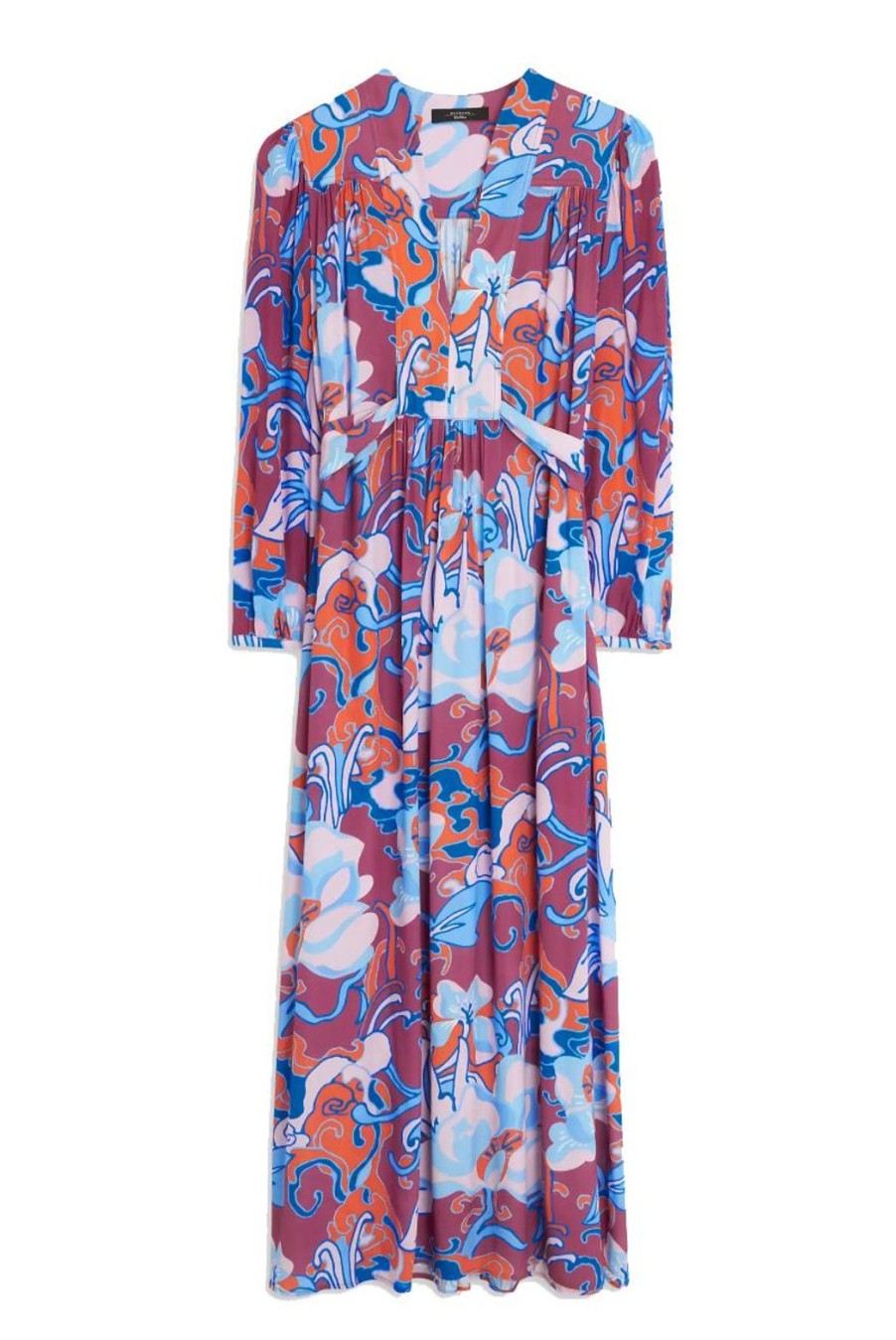 Clothing Weekend MaxMara | Oblio Maxi Dress - Cyclamen