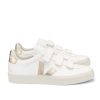 Shoes Veja | Recife Chrome Free Leather Trainers - White Platine