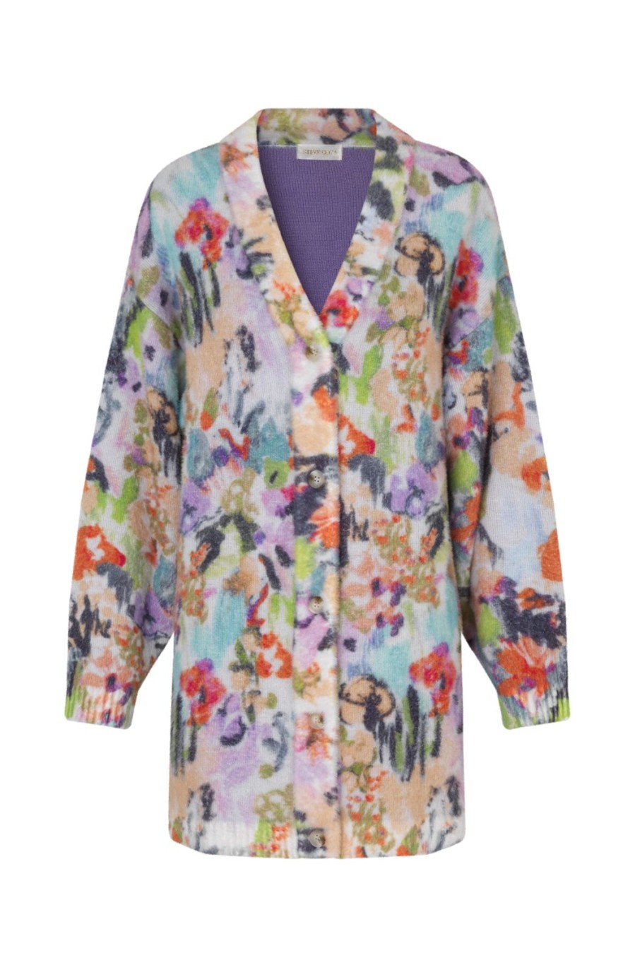 Clothing Stine Goya | Vega Cardigan - Abstract Floral