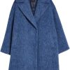 Clothing Weekend MaxMara | Pepli Wool Blend Coat - China Blue