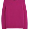 Clothing Weekend MaxMara | Ghiacci Alpaca & Cotton-Blend Sweater - Fuchsia