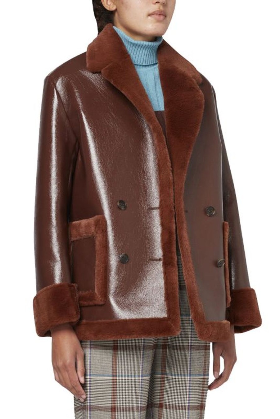 Clothing Paul Smith | Faux Leather Jacket - Tan