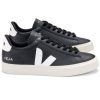 Shoes Veja | Campo Chrome Free Leather Trainers - Black White