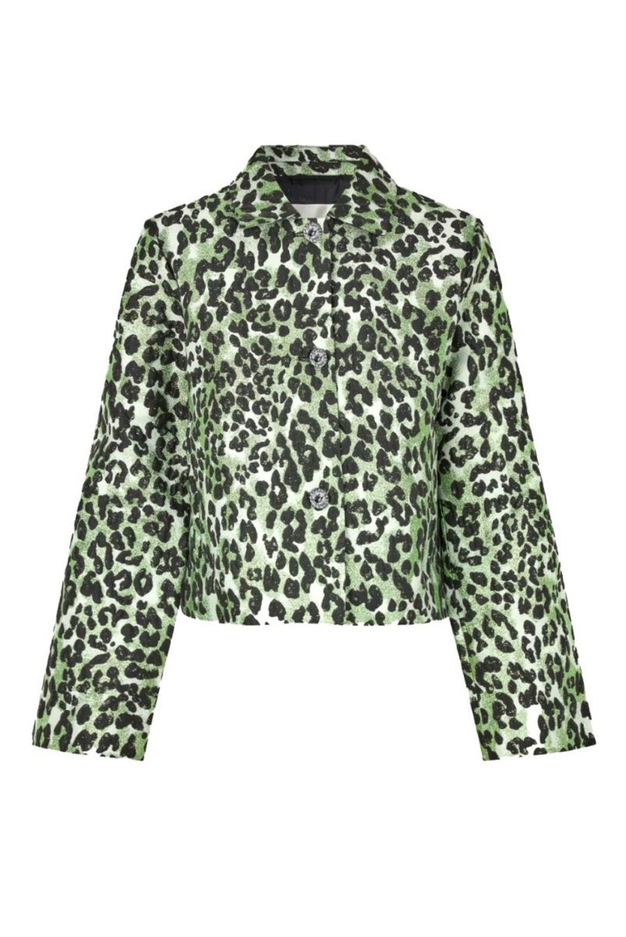 Clothing Stine Goya | Kiana Jacket - Abstract Leopard