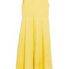 Clothing Weekend MaxMara | Scafati Linen & Viscose Dress - Yellow