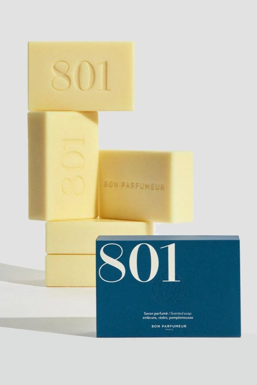 Beauty & Perfume Bon Parfumeur | 801 Scented Solid Soap - Aquatic