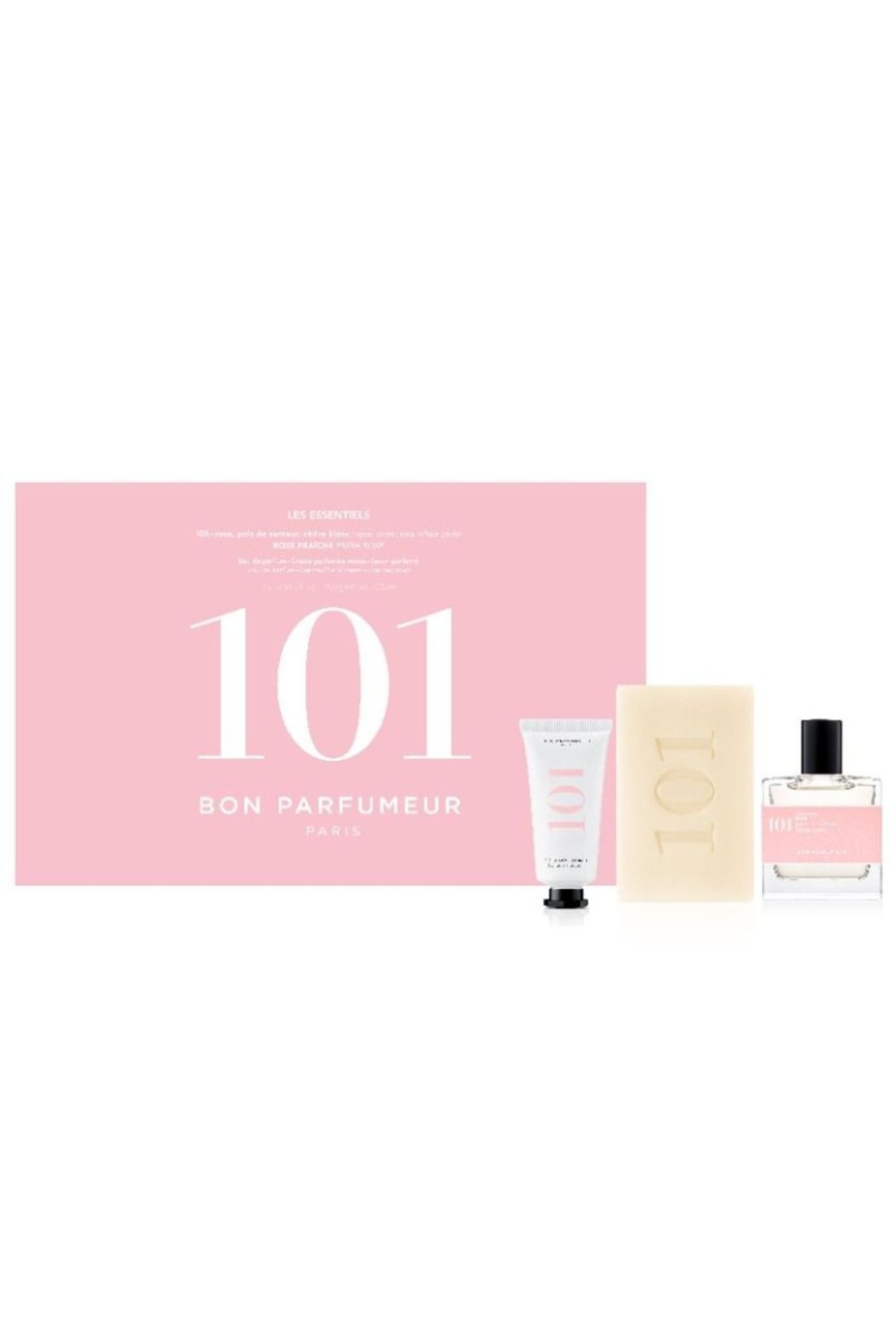 Accessories Bon Parfumeur | 101 Les Essentiels Hero Gift Set - Rose, Sweet Pea & White Cedar