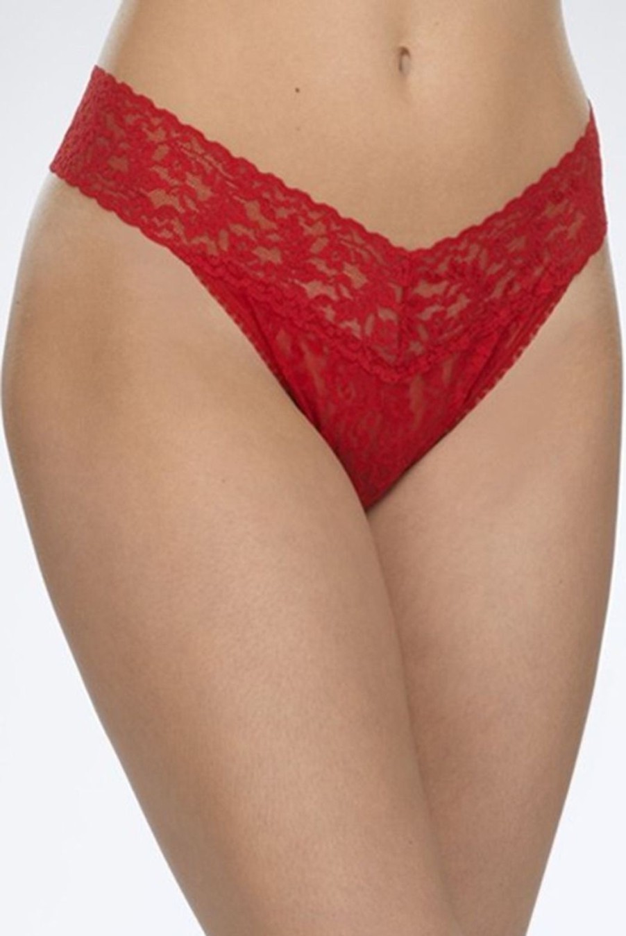 Clothing Hanky Panky | Signature Lace Original Rise Thong - Red