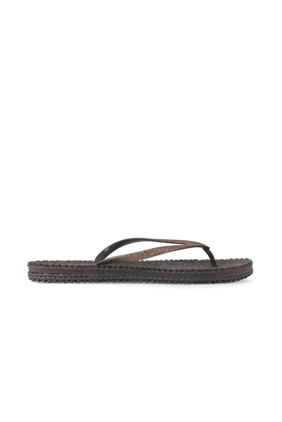 Shoes Ilse Jacobsen | Cheerful Glitter Flip Flops - Prune