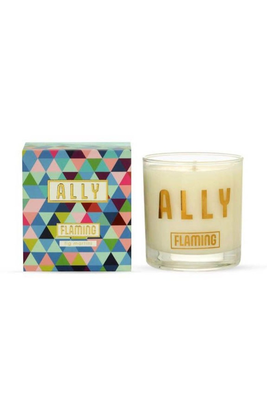 Lifestyle Flaming Candles | Ally Candle - Fig Martini