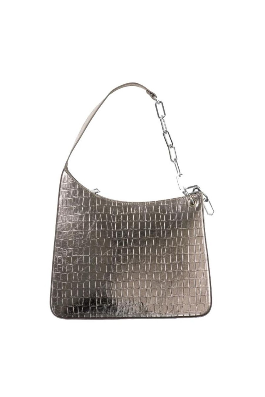 Lifestyle Stine Goya | Lexie Bag - Silver Croc