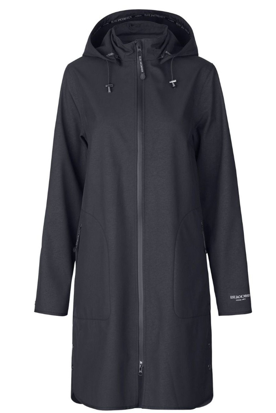 Clothing Ilse Jacobsen | Rain128 Raincoat - Dark Indigo