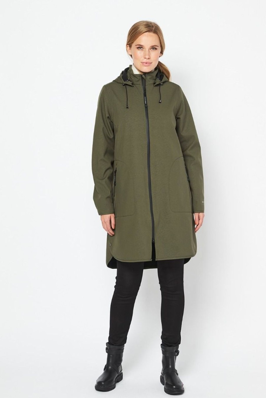 Clothing Ilse Jacobsen | Rain128 Raincoat - Dark Indigo