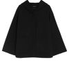 Clothing Weekend MaxMara | Caliga Hooded Wool Cape - Black