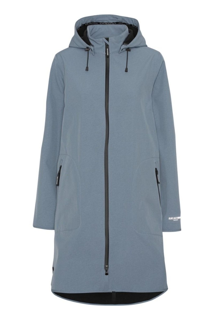 Clothing Ilse Jacobsen | Rain128 Raincoat - Winter Ocean