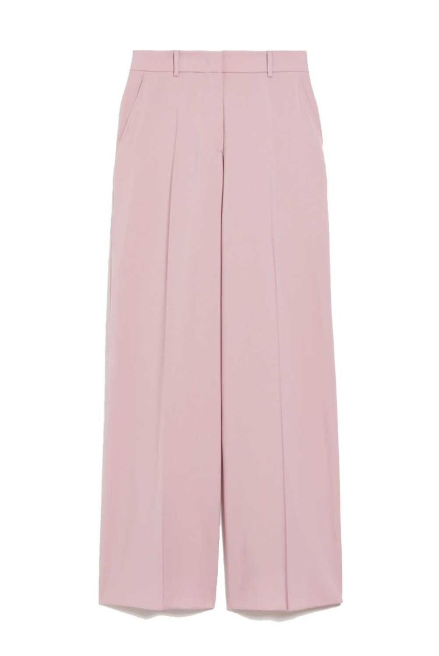 Clothing Weekend MaxMara | Visivo Wide-Leg Trousers - Peony