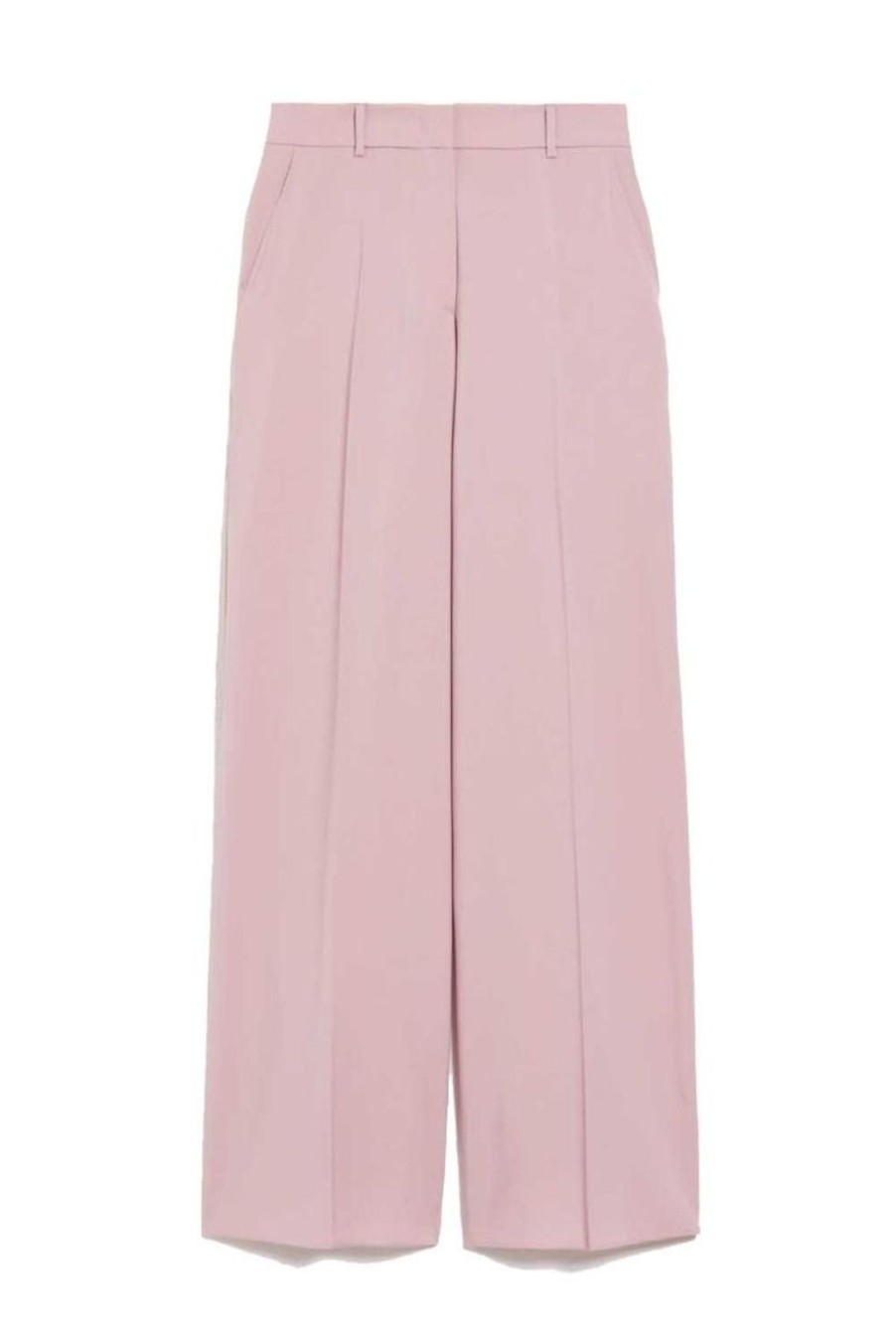 Clothing Weekend MaxMara | Visivo Wide-Leg Trousers - Peony