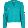 Clothing Baum Und Pferdgarten | Carlio Cardigan - Pacific Green