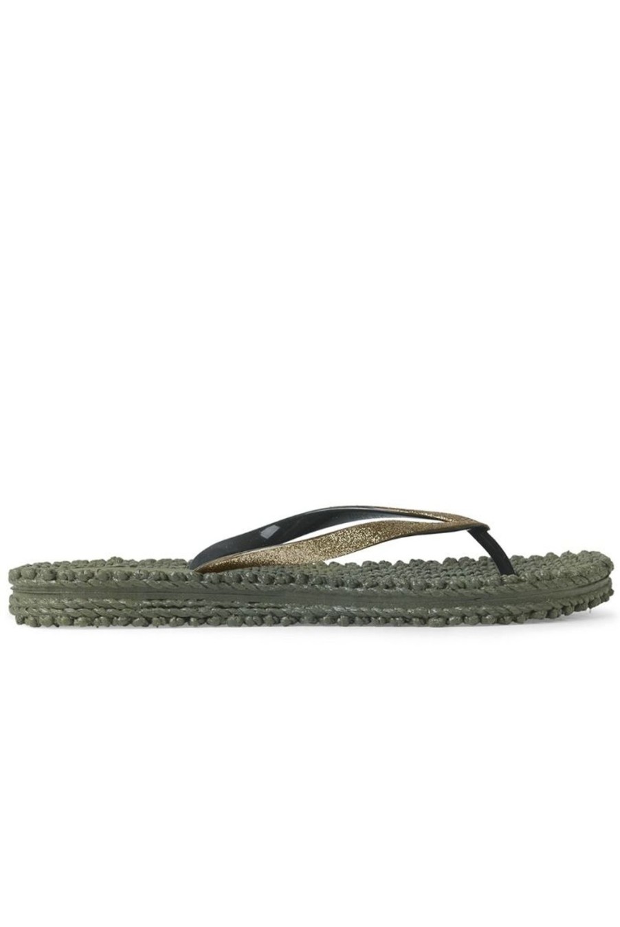 Clothing Ilse Jacobsen | Cheerful Glitter Flip Flops - Army