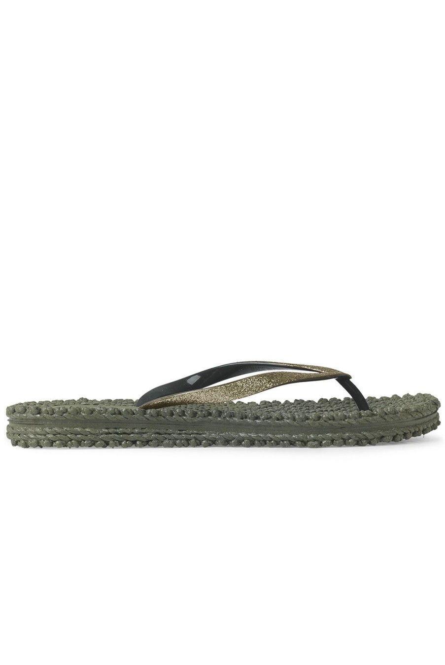 Clothing Ilse Jacobsen | Cheerful Glitter Flip Flops - Army