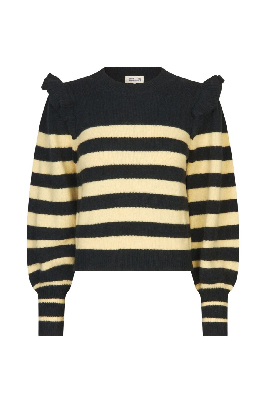 Clothing Baum Und Pferdgarten | Camryn Sweater - Black Yellow