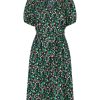 Clothing Baum Und Pferdgarten | Azalia Dress - Black Dandy Flower