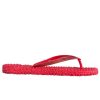 Shoes Ilse Jacobsen | Cheerful Glitter Flip Flops - Deep Red