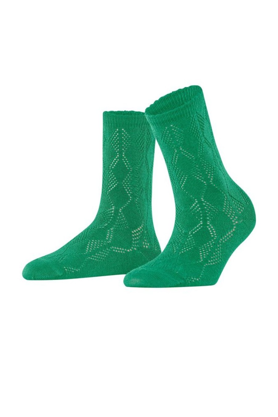 Accessories Falke | Argyle Vibe Socks - Emerald