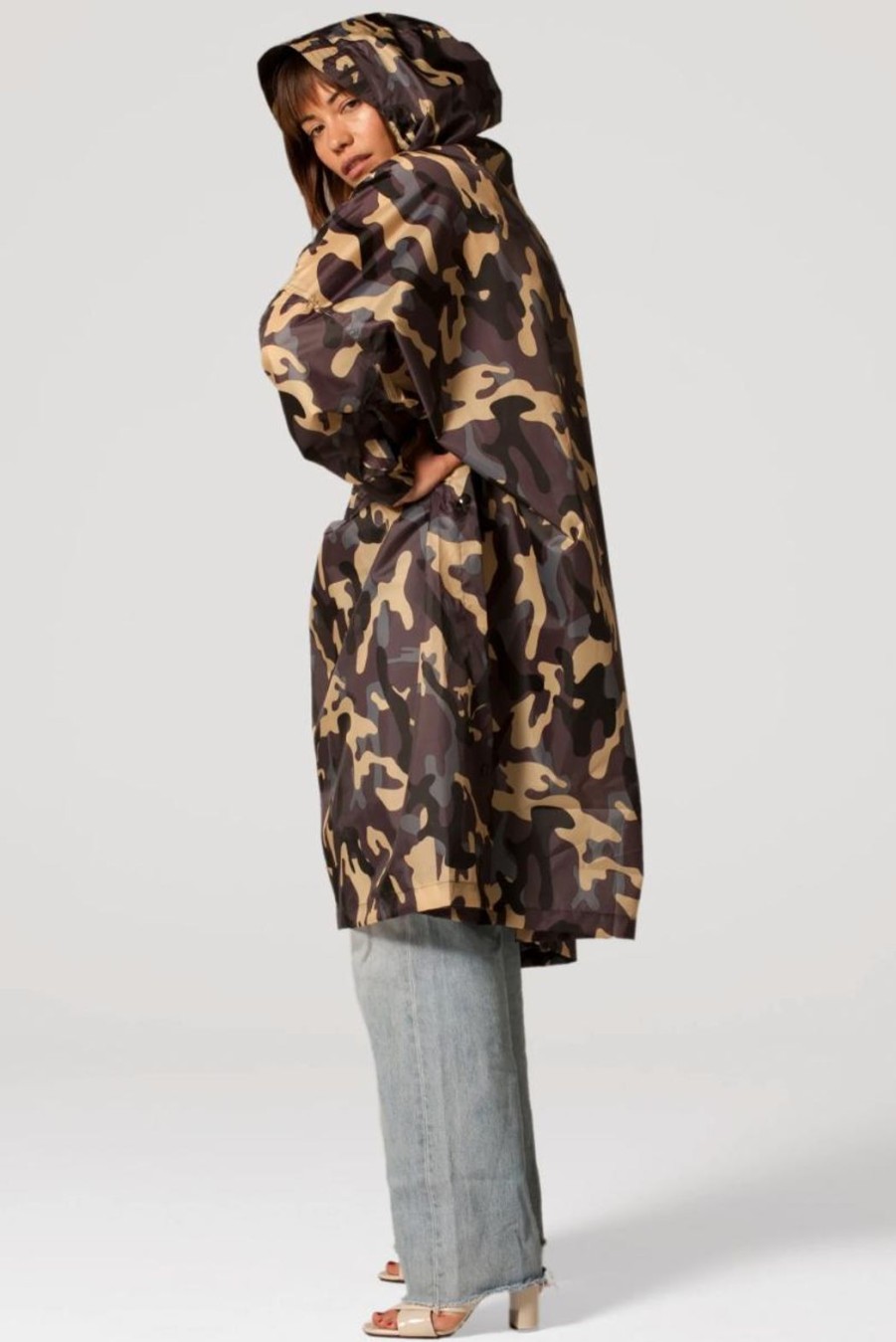 Clothing Rainkiss | Rain Poncho - Camo