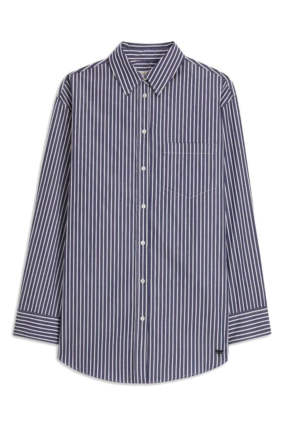 Clothing Weekend MaxMara | Reed Stripe Shirt - Navy