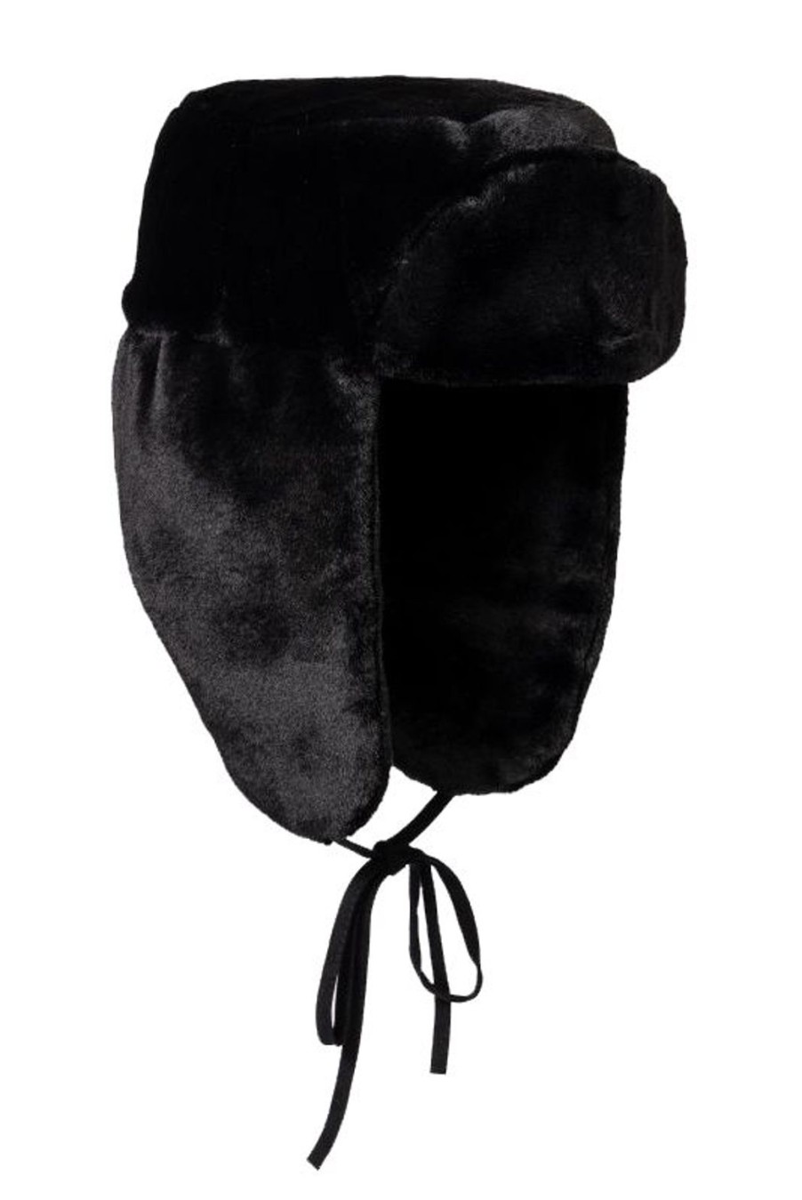 Accessories Paul Smith | Faux Fur Trapper Hat - Black