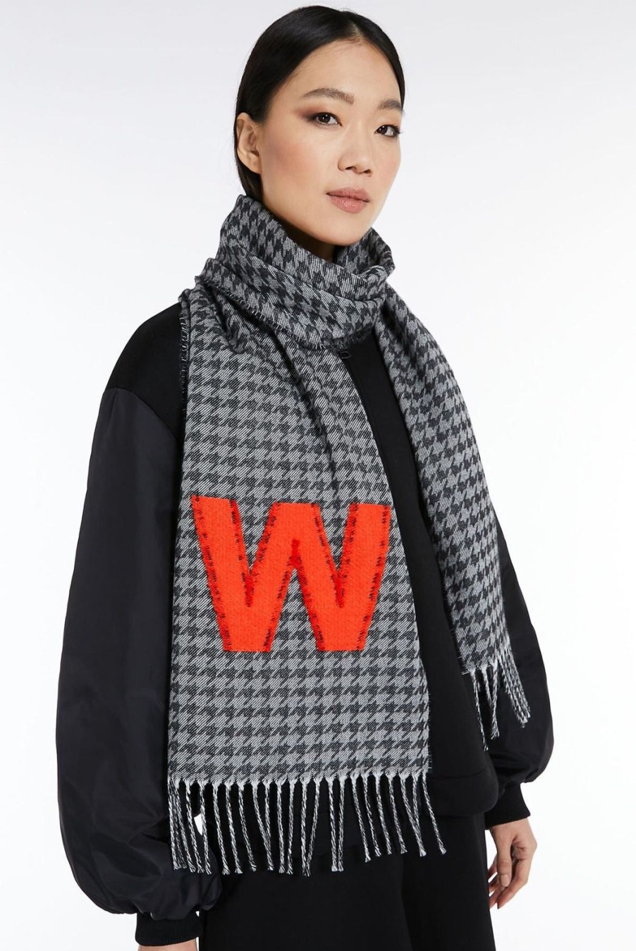 Lifestyle Weekend MaxMara | Ercole Scarf - Black & White