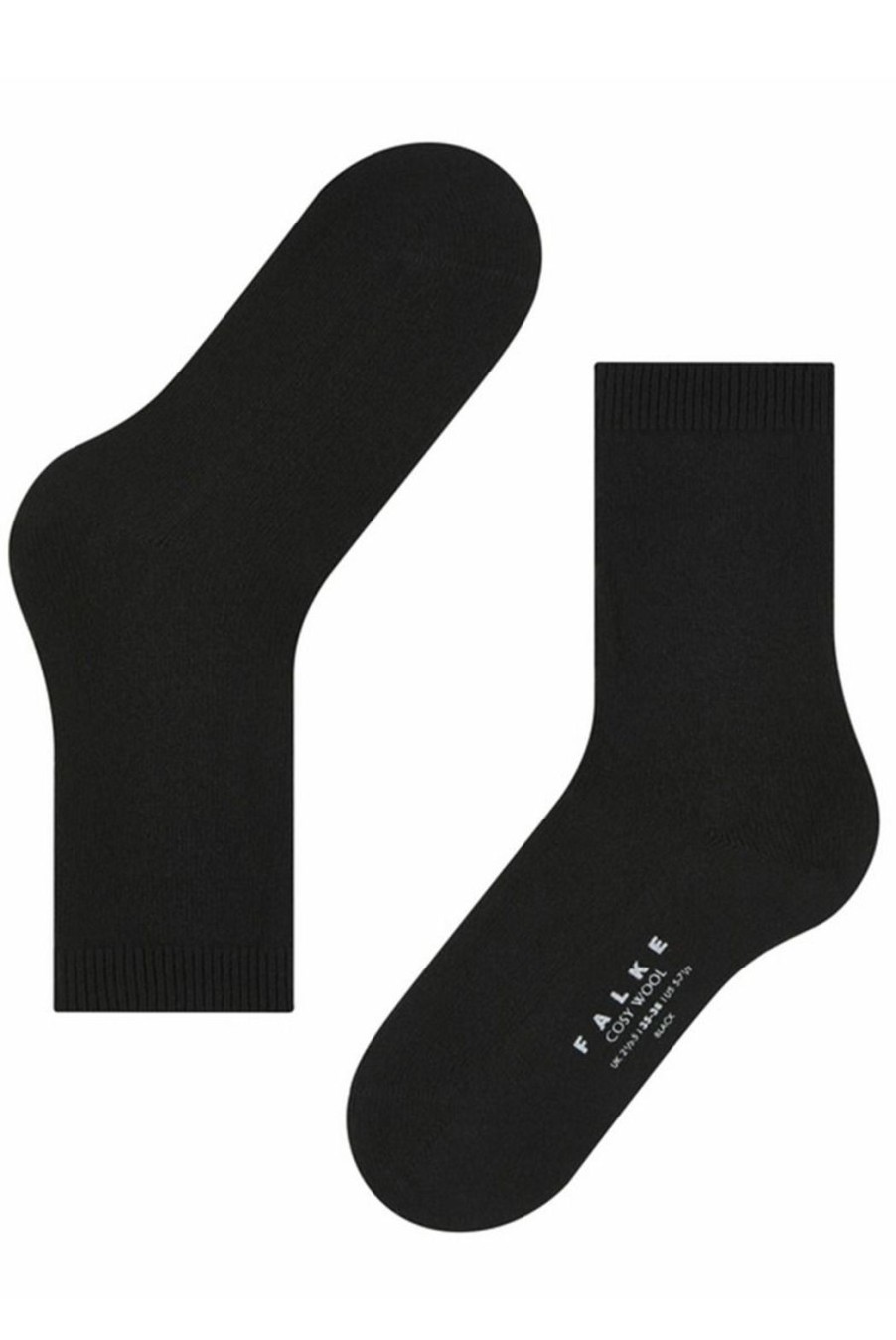 Accessories Falke | Cosy Wool Socks - Black