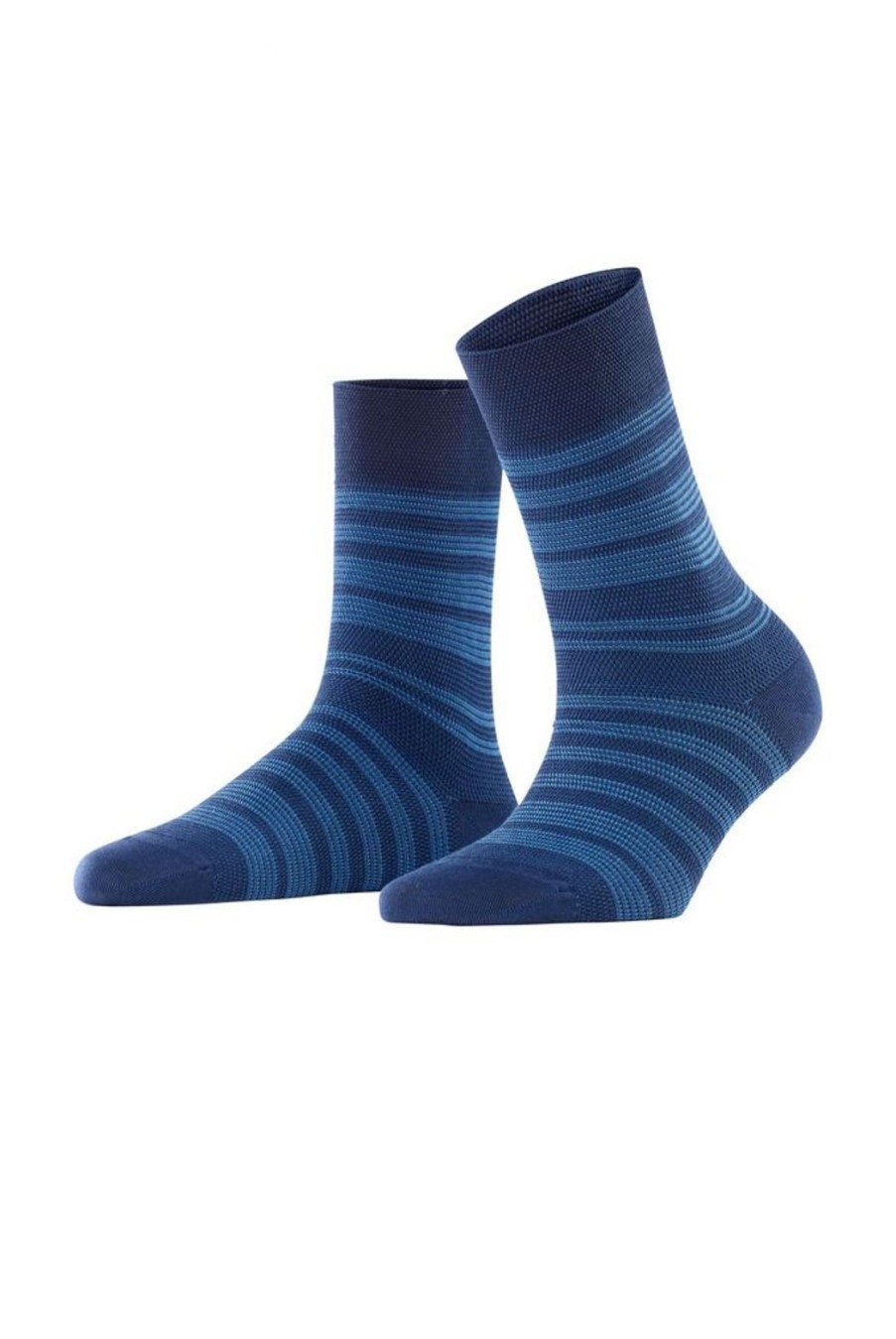 Accessories Falke | Sensitive Sunset Stripe Socks - Space Blue