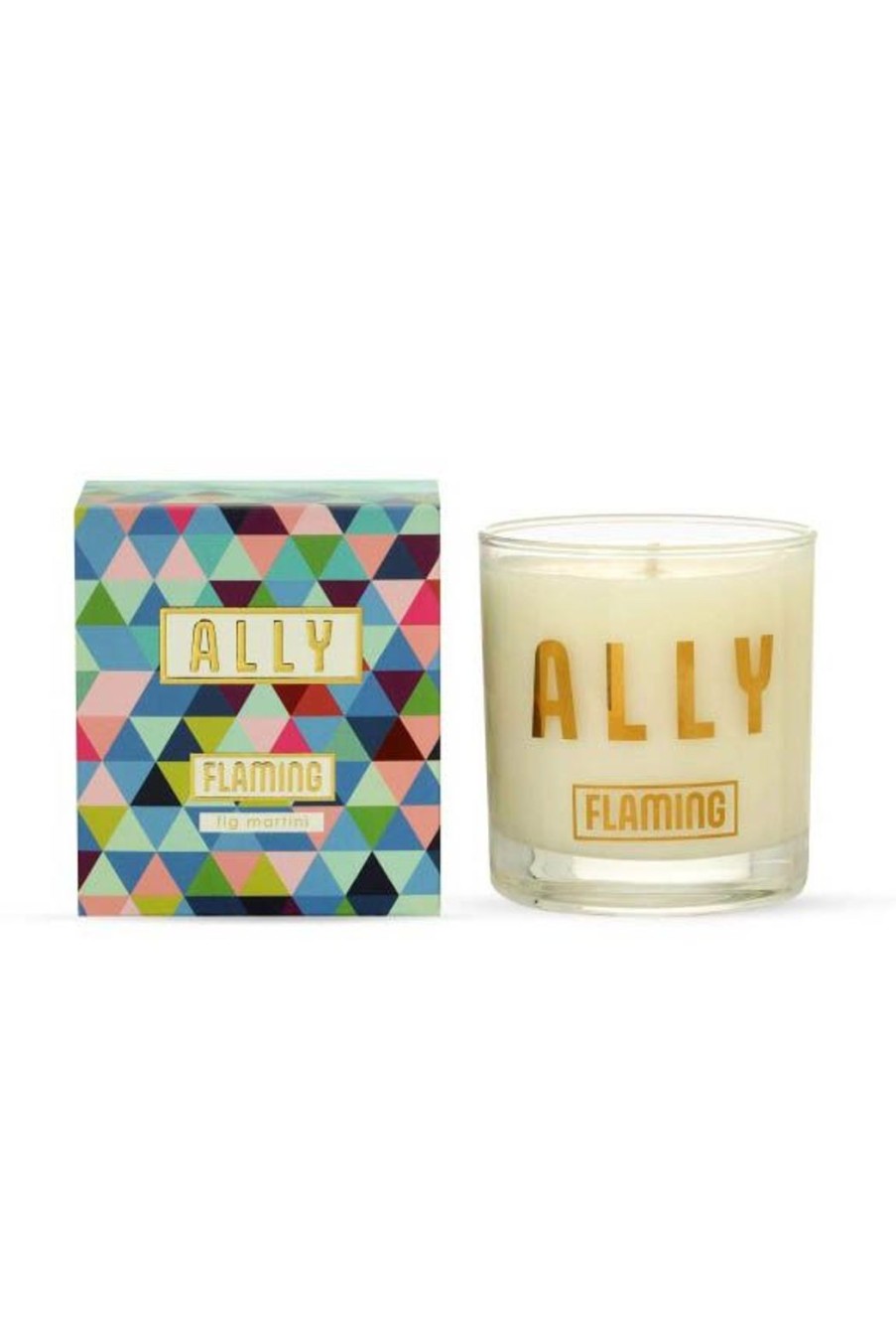 Lifestyle Flaming Candles | Ally Candle - Fig Martini