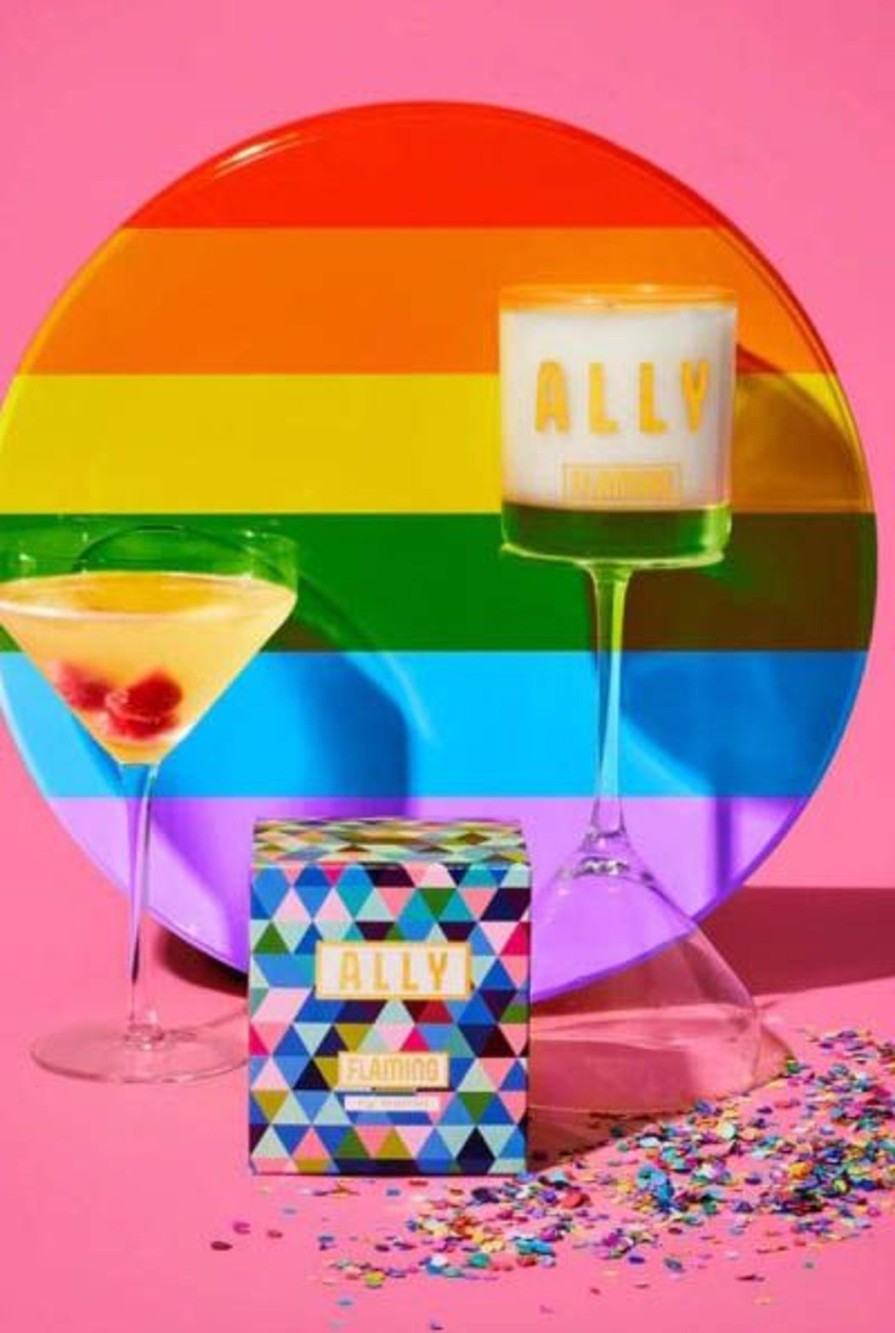 Lifestyle Flaming Candles | Ally Candle - Fig Martini