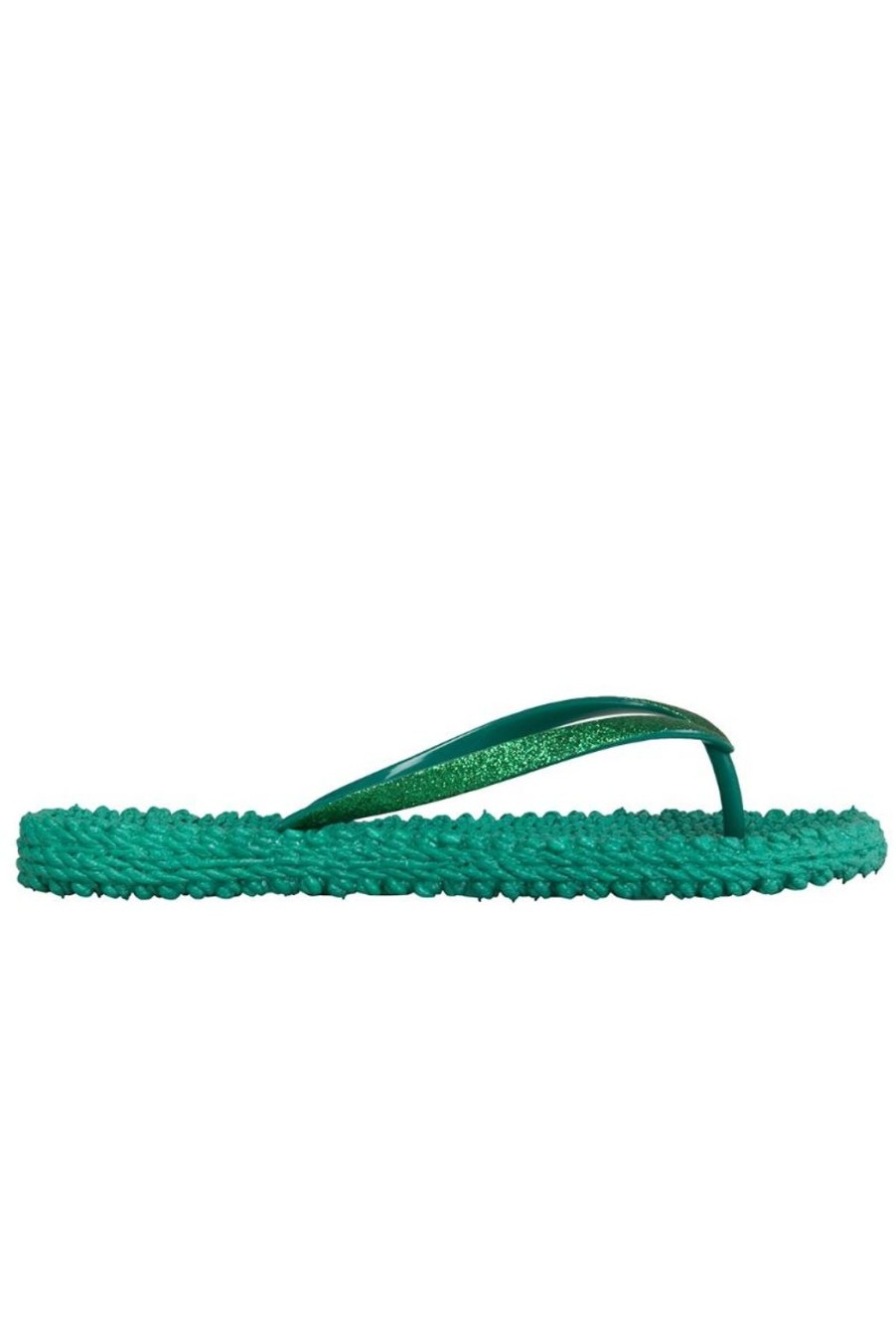 Clothing Ilse Jacobsen | Cheerful Glitter Flip Flops - North Green