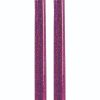 Lifestyle & Klevering | Two Glitter Candles - Violet