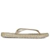 Shoes Ilse Jacobsen | Cheerful Glitter Flip Flops - Platin