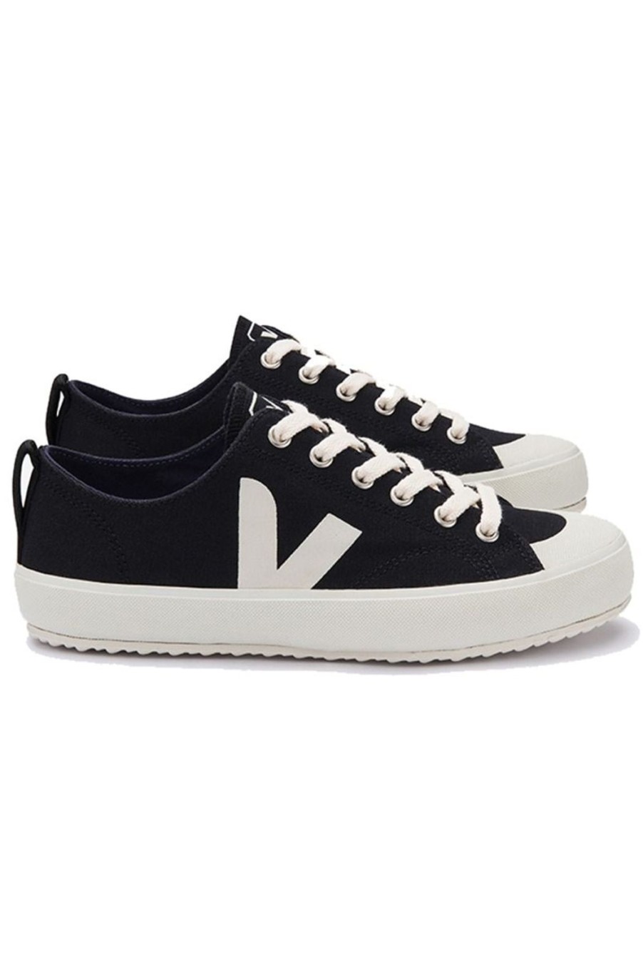 Shoes Veja | Nova Canvas Trainers - Black Pierre