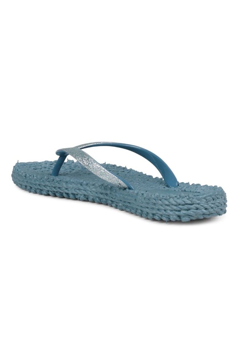 Shoes Ilse Jacobsen | Cheerful Glitter Flip Flops - Lichen Blue