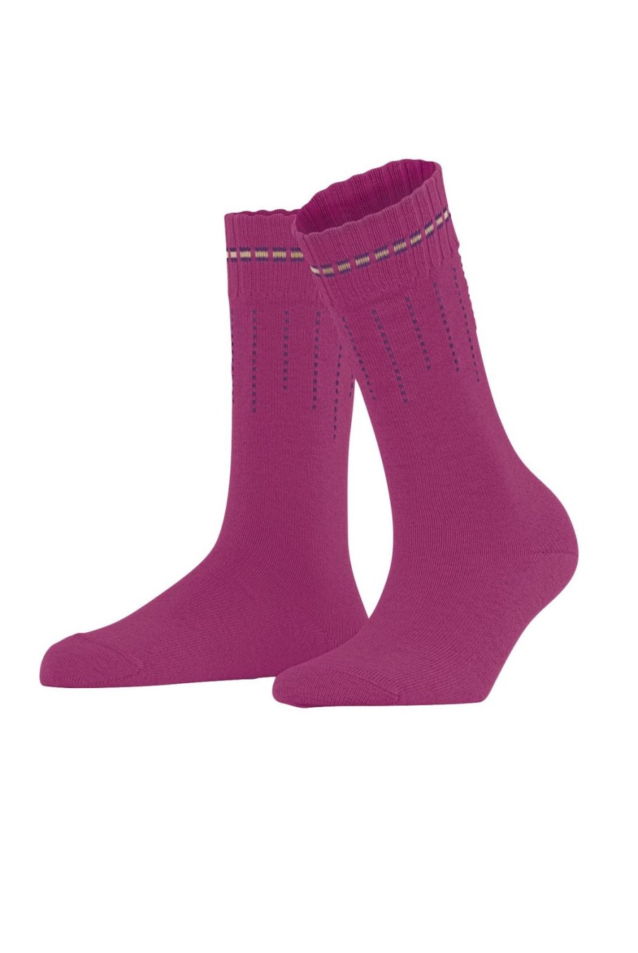 Lifestyle Falke | Neon Knit Socks - Pink Orchid