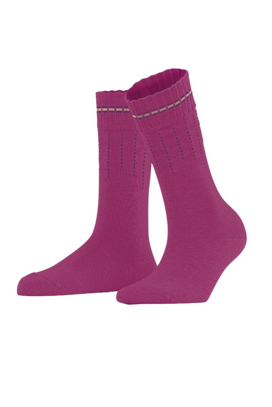 Lifestyle Falke | Neon Knit Socks - Pink Orchid