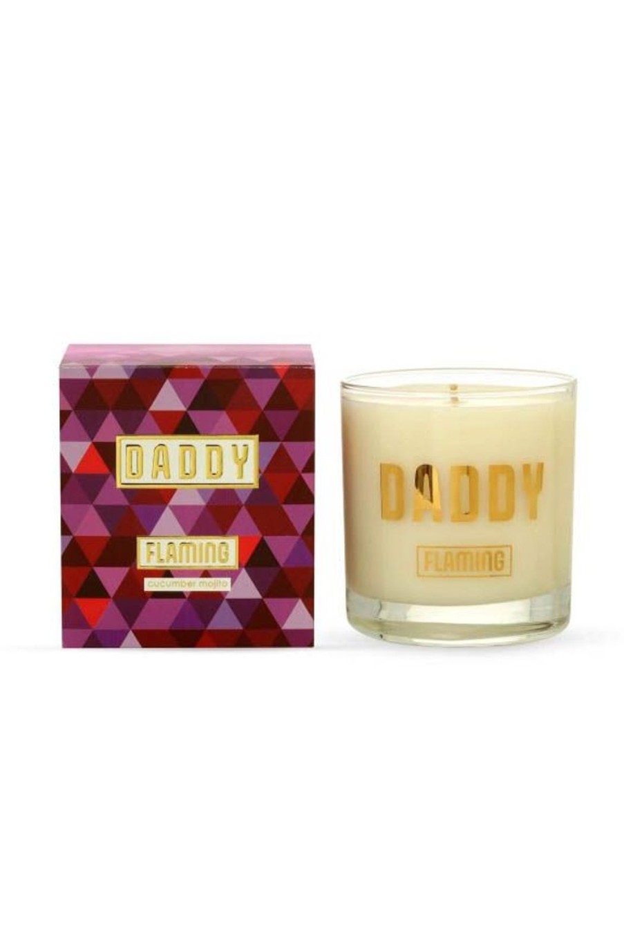 Lifestyle Flaming Candles | Daddy Candle - Cucumber Mojito