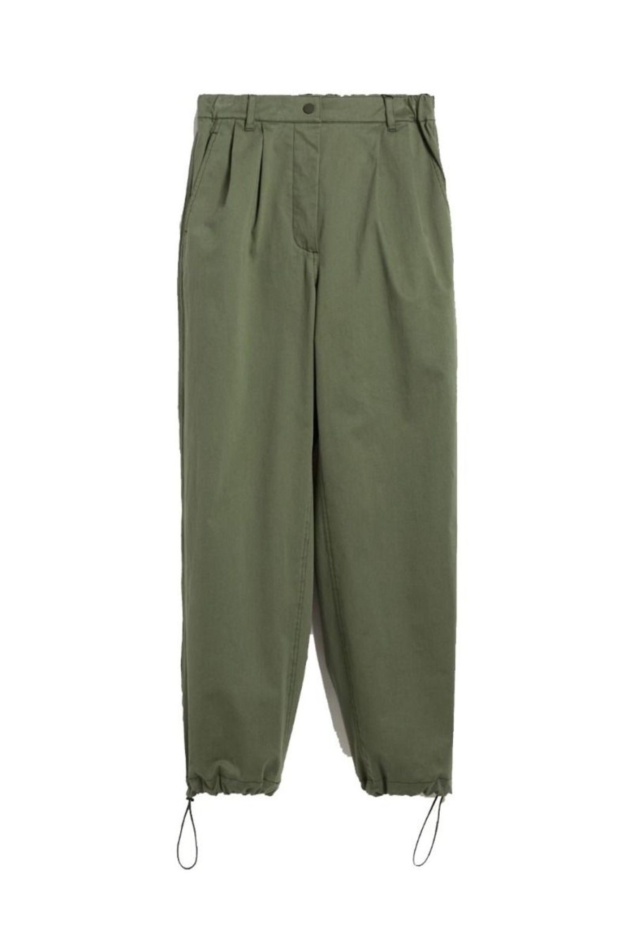 Clothing Weekend MaxMara | Gitane Satin Trousers - Khaki