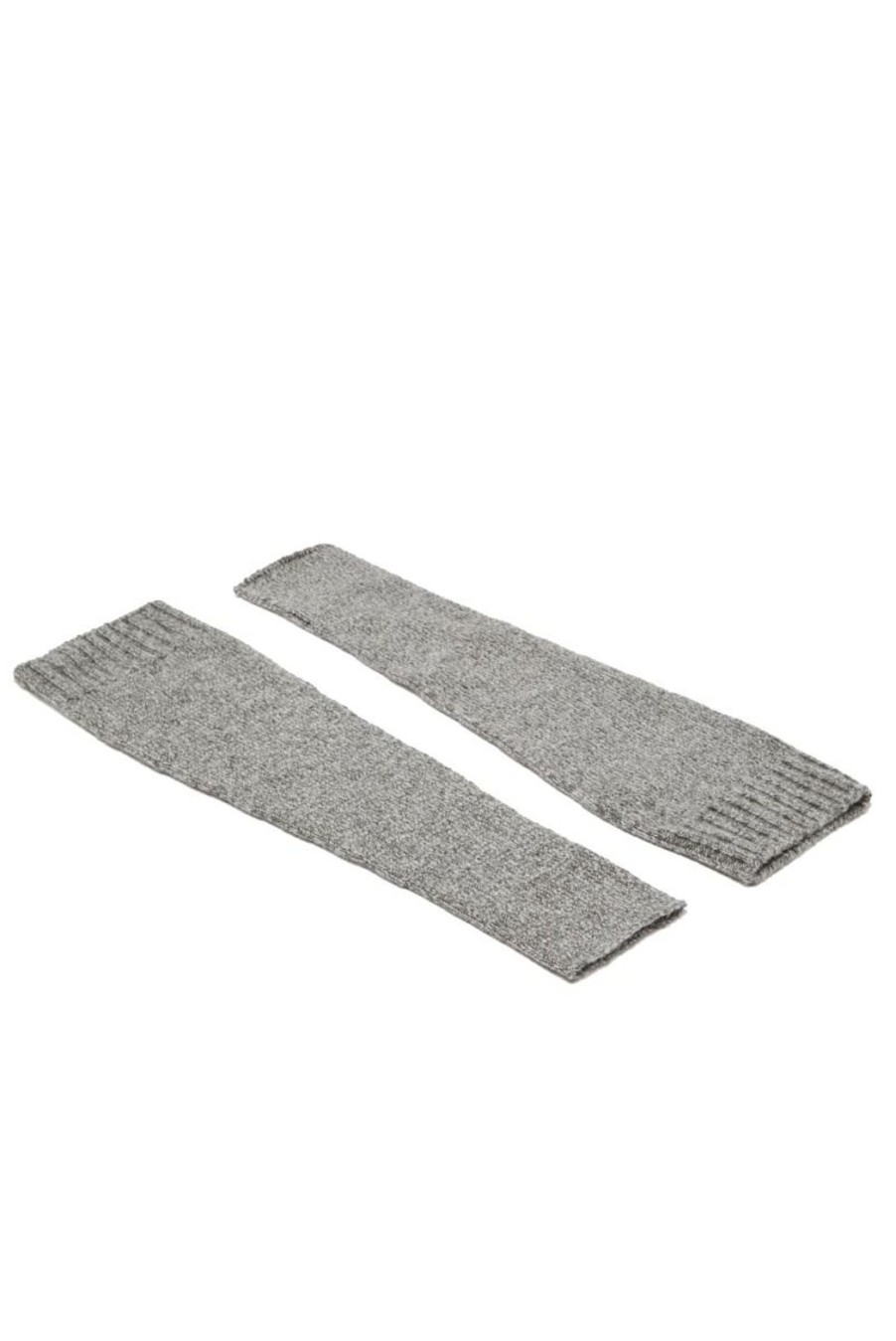 Accessories Weekend MaxMara | Ebano Cashmere Long Arm Warmers - Grey