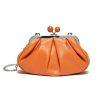 Accessories Weekend MaxMara | Mitico Small Nappa Leather Pasticcino Bag - Tangerine